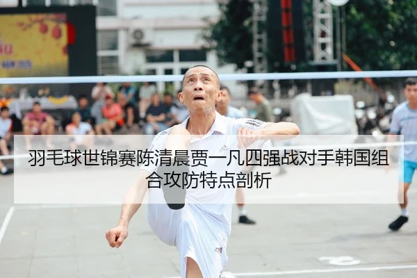 羽毛球世锦赛陈清晨贾一凡四强战对手韩国组合攻防特点剖析